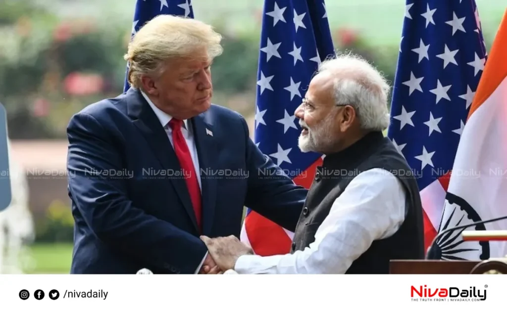 Trump Modi meeting US visit