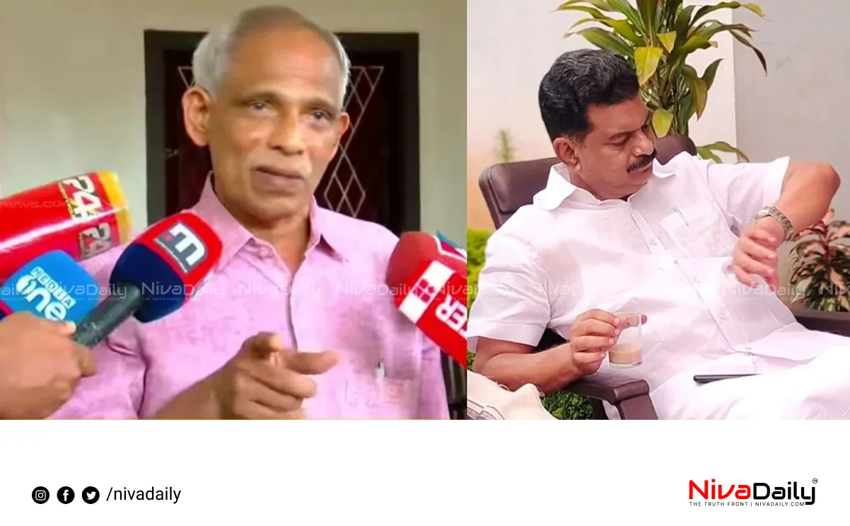 E N Mohandas criticizes P V Anwar