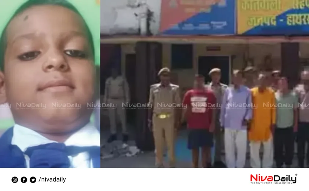 student sacrifice Uttar Pradesh school