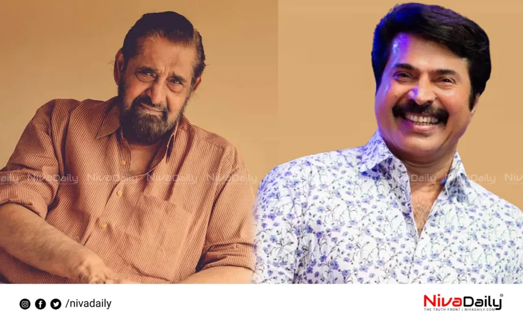 Mammootty wishes Madhu birthday