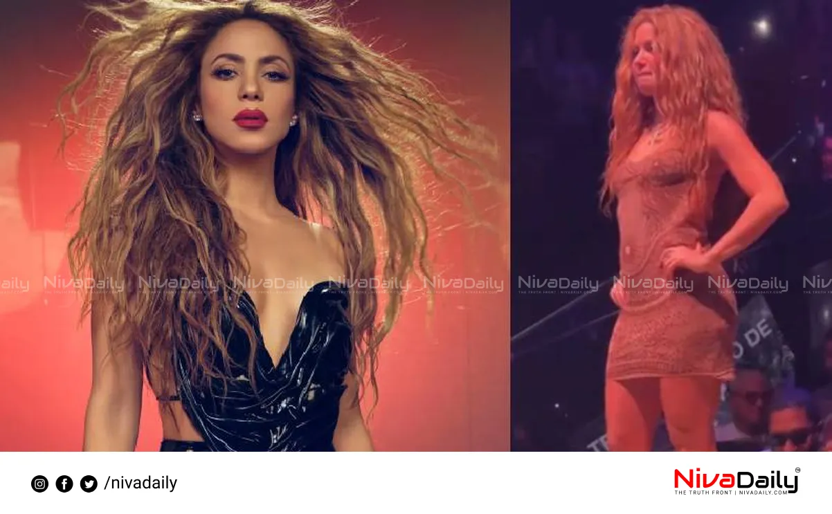 Shakira fan inappropriate behavior