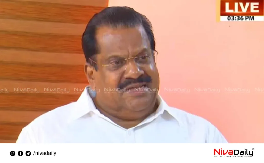 EP Jayarajan memorial event absence