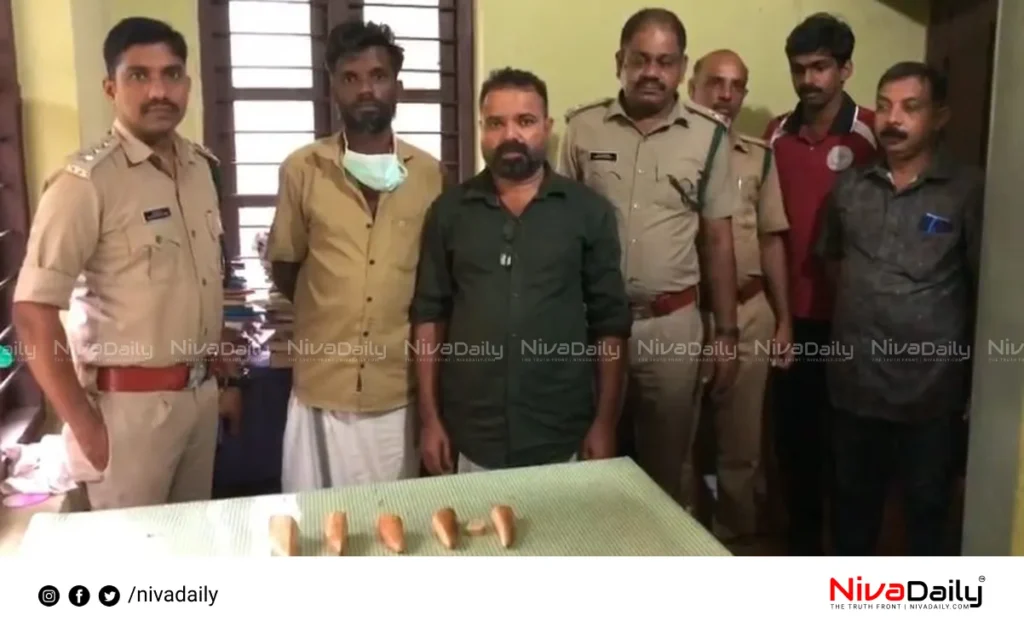 Elephant tusk smuggling Palakkad