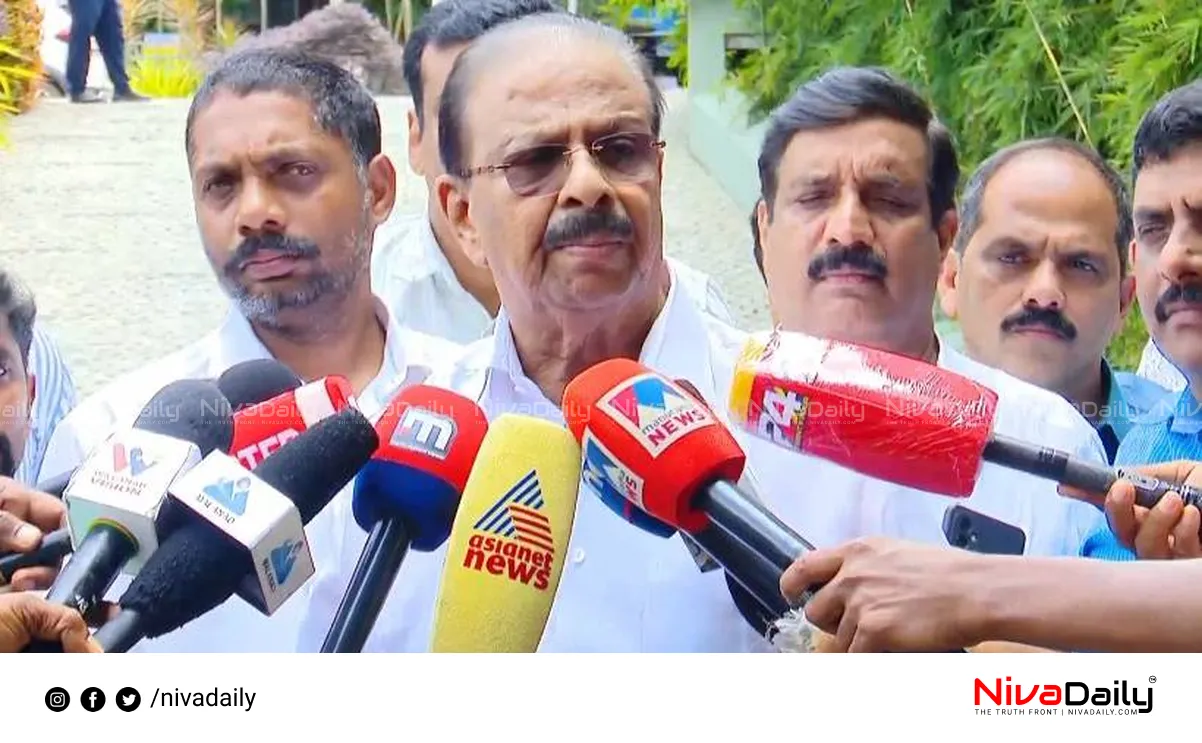 K Sudhakaran CPI(M) criticism