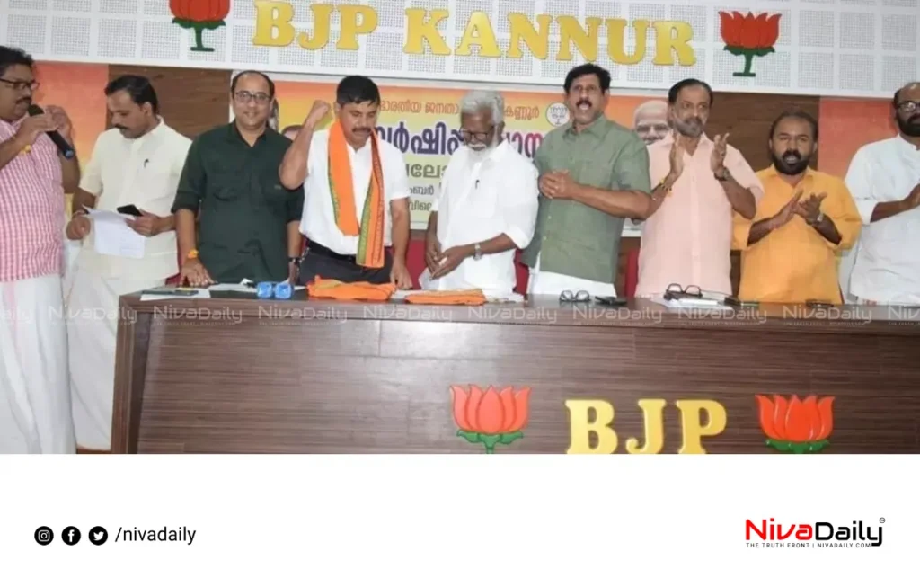 P Sukumaran joins BJP