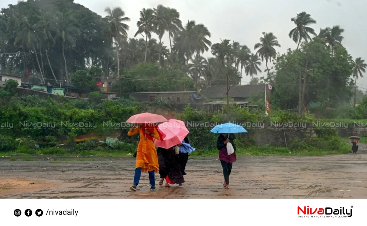 Kerala weather yellow alert