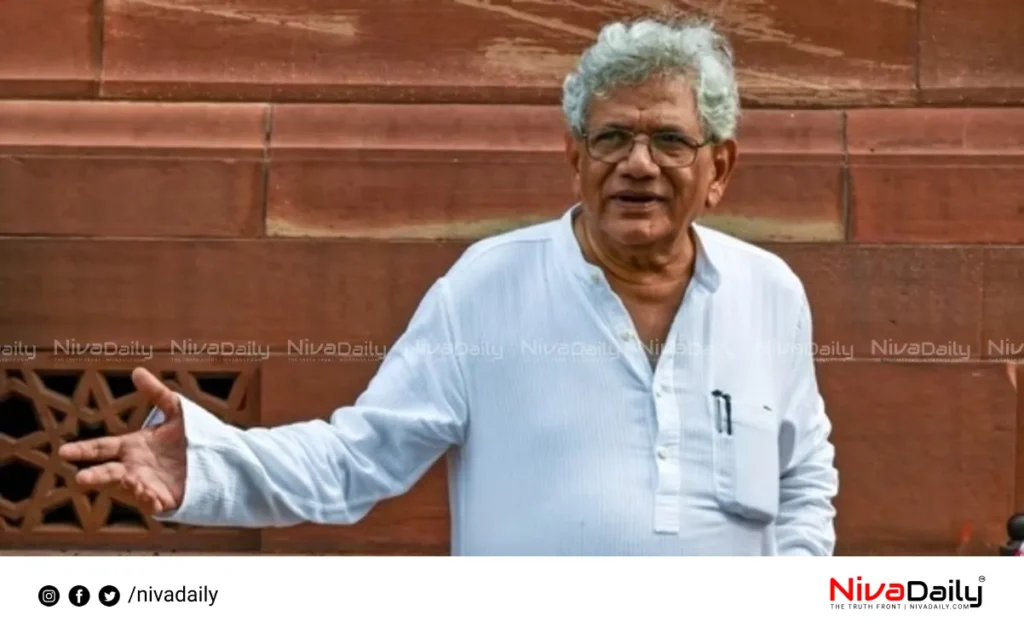 Sitaram Yechury parliamentarian