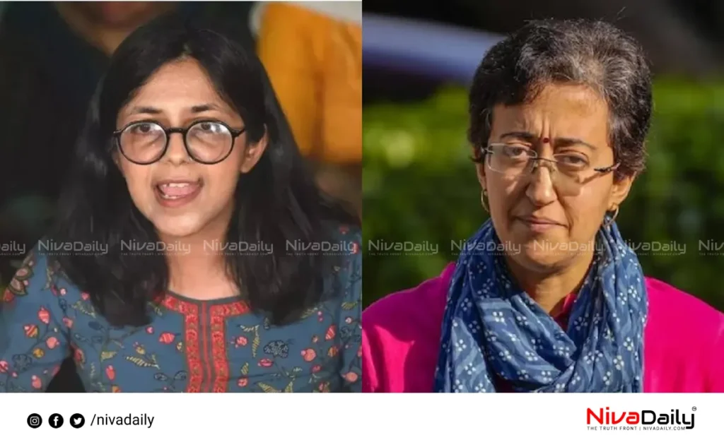 Swati Maliwal criticizes Atishi