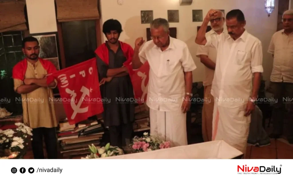 Sitaram Yechury funeral