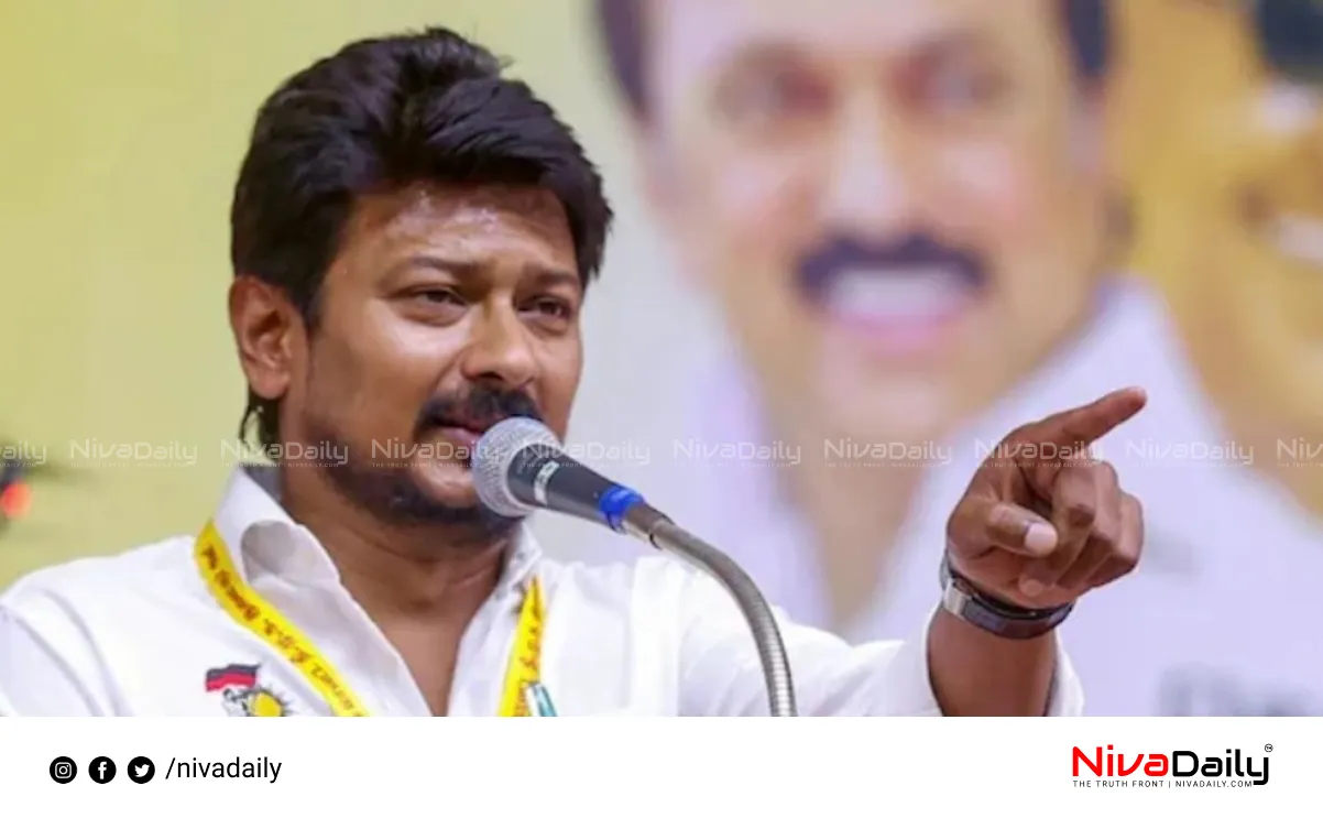 Udhayanidhi Stalin Deputy CM Tamil Nadu