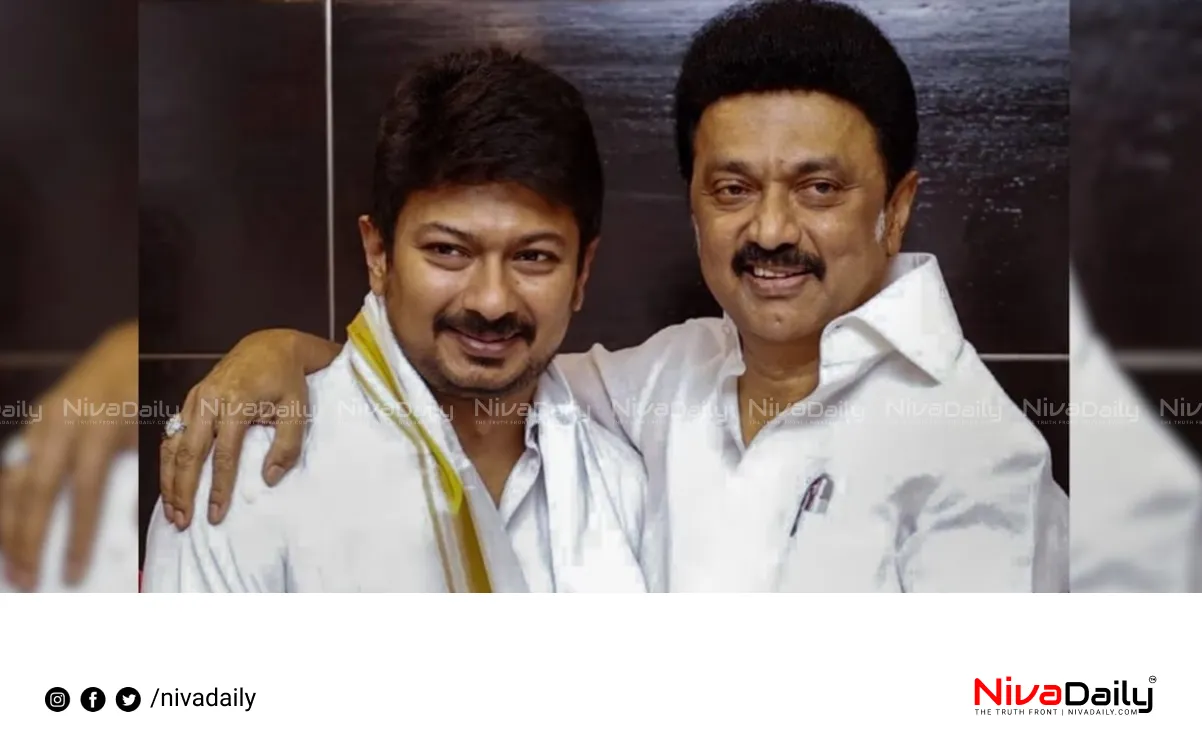 Udhayanidhi Stalin Deputy Chief Minister