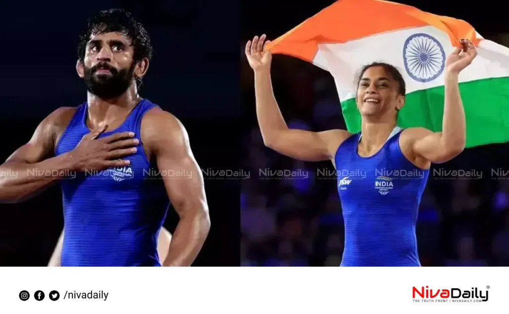 Vinesh Phogat Bajrang Punia join Congress