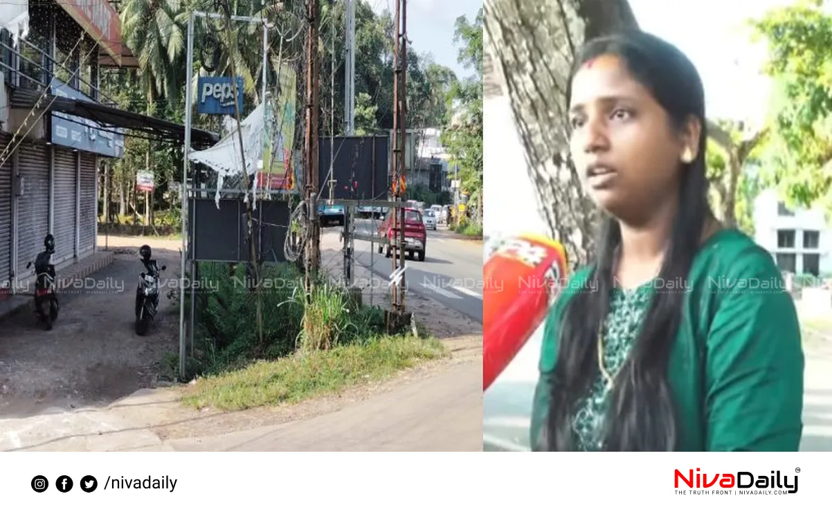 electricity pole shock Kottayam