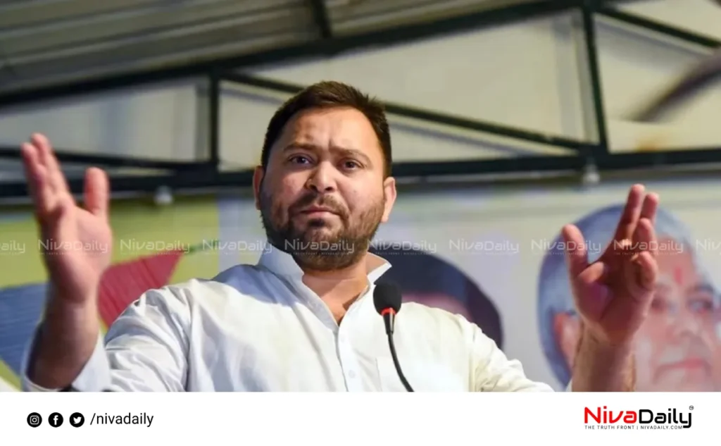 Tejashwi Yadav theft allegation