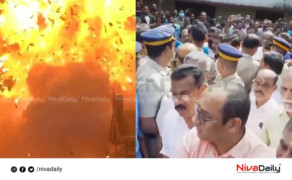 Kasaragod temple fireworks accident