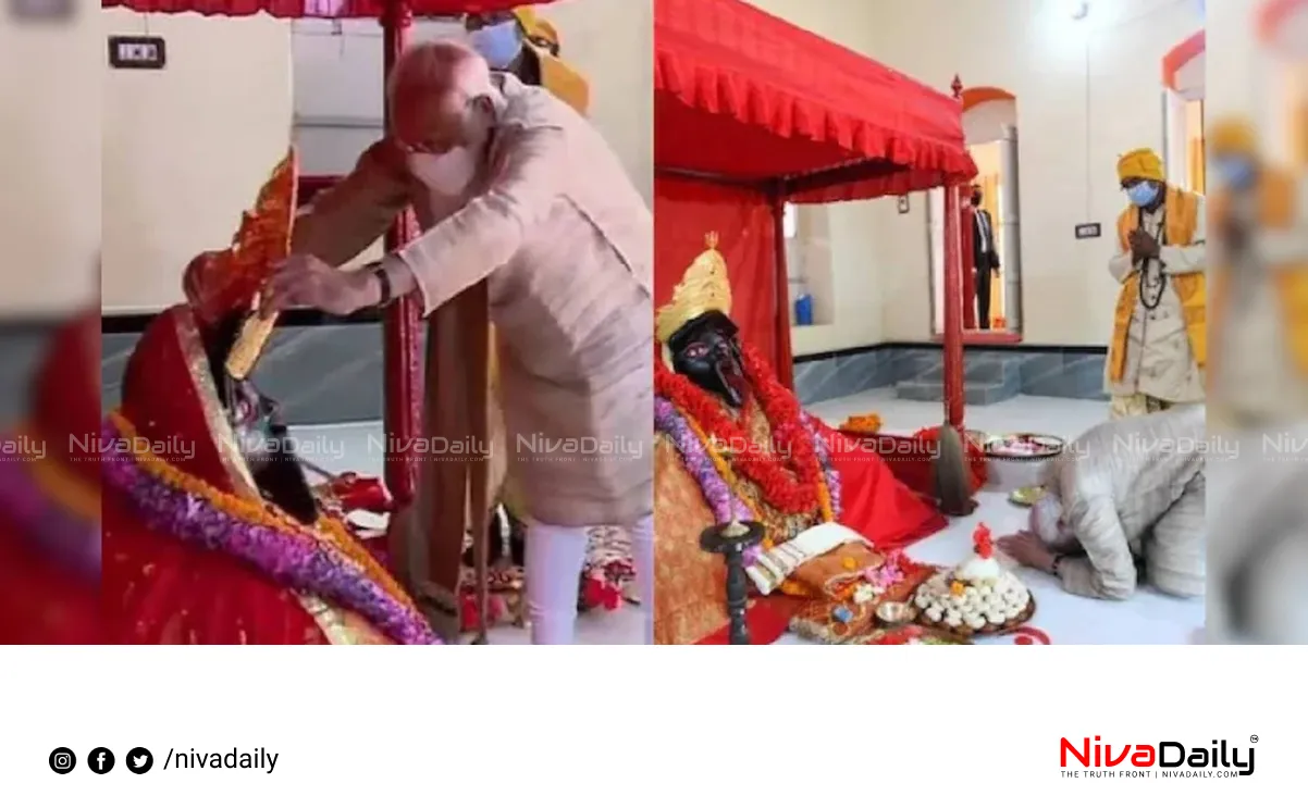 Modi crown stolen Bangladesh temple