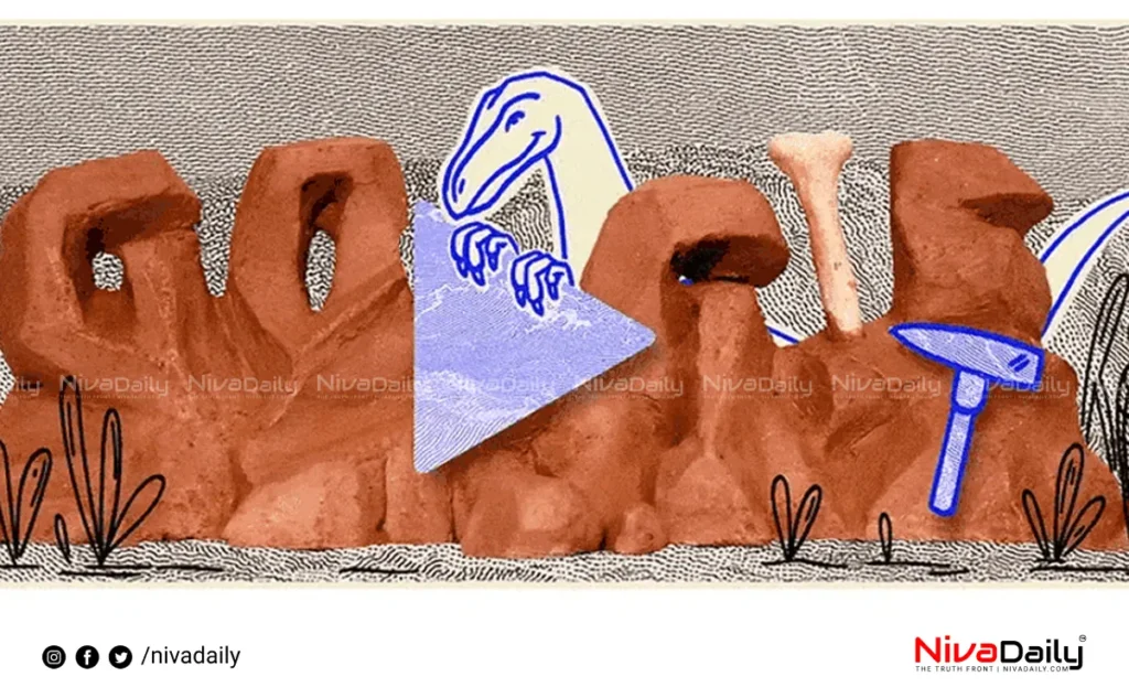 Staurikosaurus Google Doodle