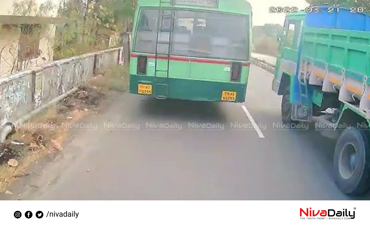 Malayalam teacher bus incident Tamil Nadu