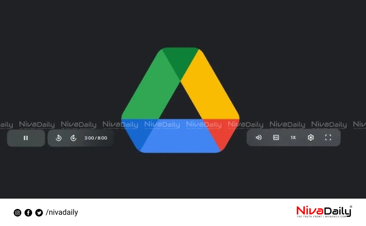 Google Drive new video player