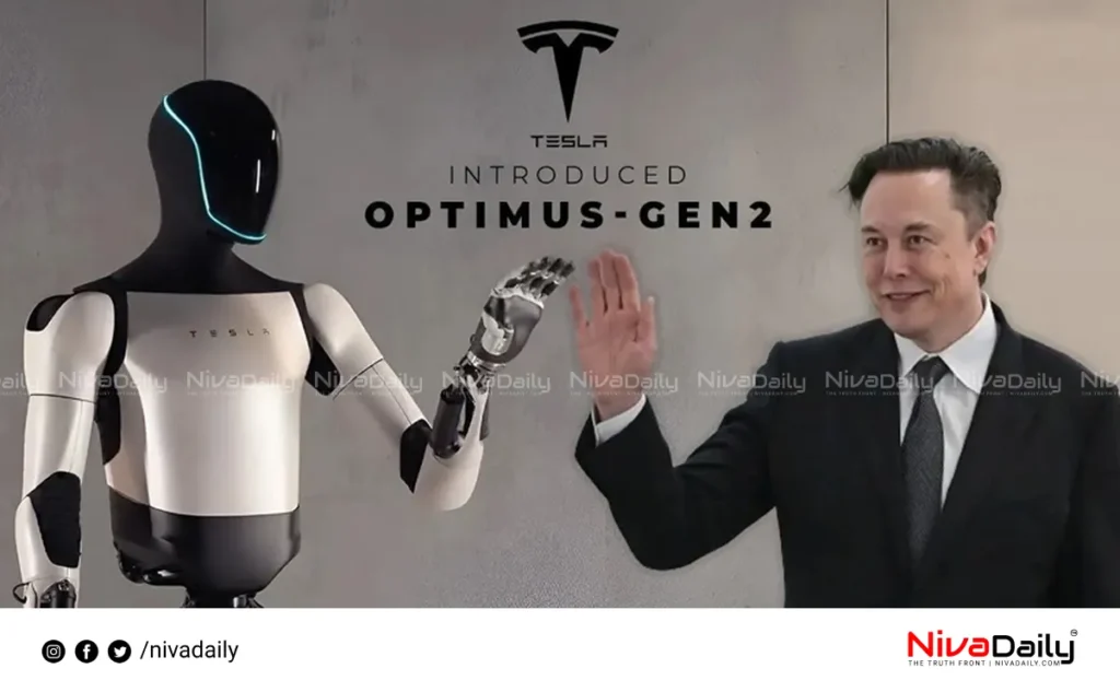 Tesla humanoid robots