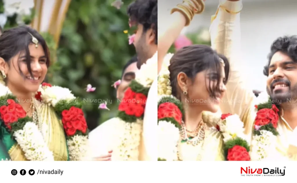 Kalyani Priyadarshan wedding video