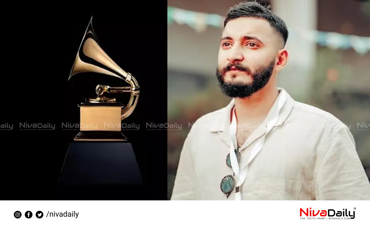 Sushin Shyam Grammy nomination