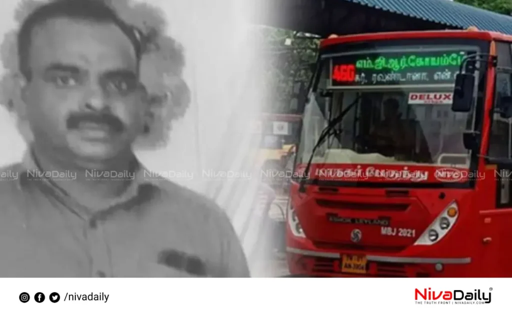 Chennai bus conductor killed