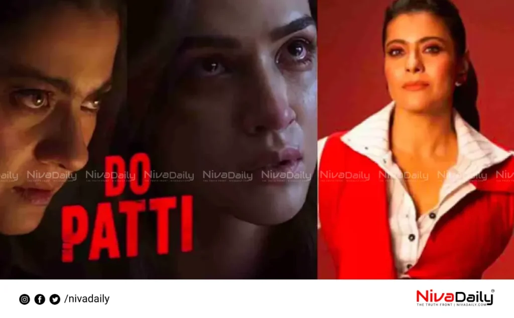 Kajol witty response Do Patti trailer launch