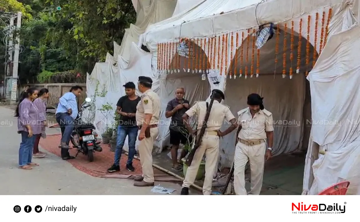 Bihar Durga Puja shooting