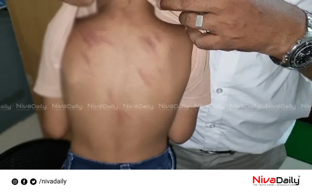 preschool student beaten Mattancherry