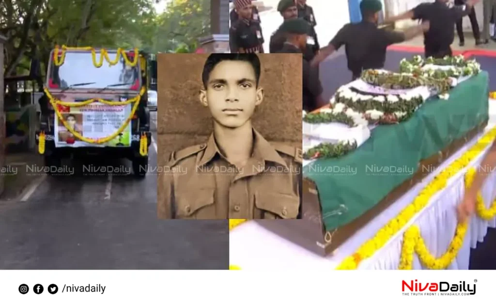 Thomas Cherian soldier funeral