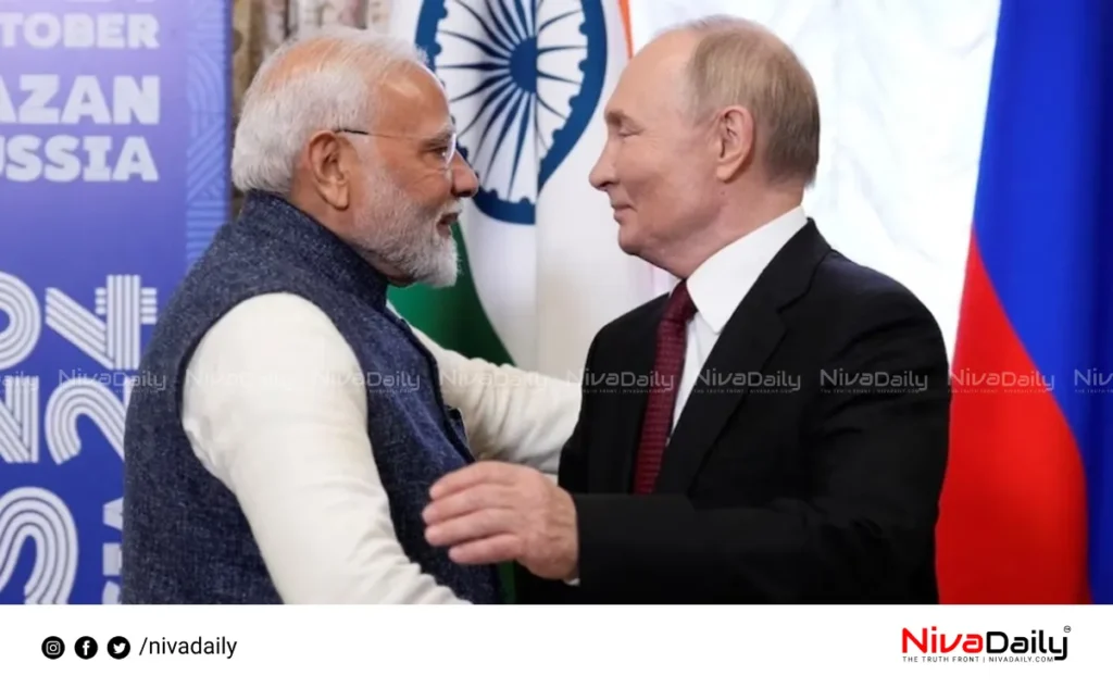 Modi Putin meeting BRICS summit