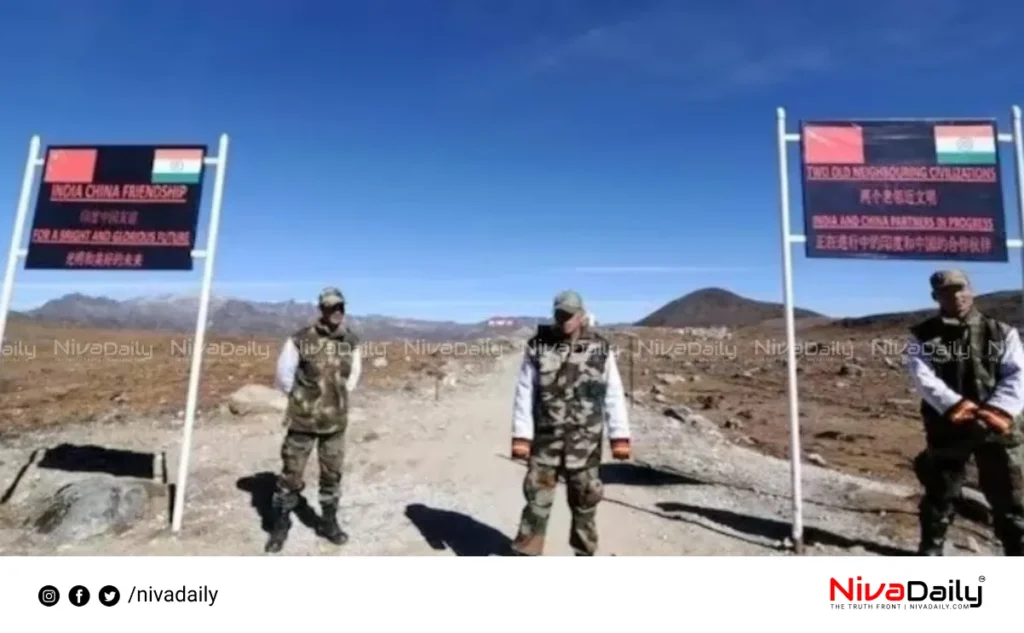 India-China border patrolling