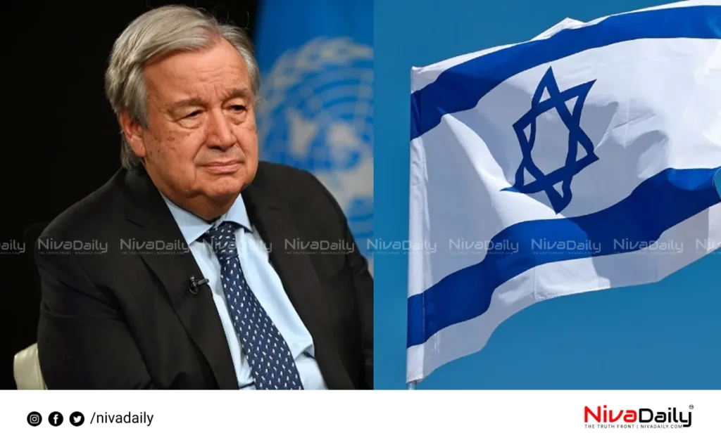 Israel bans UN Secretary-General