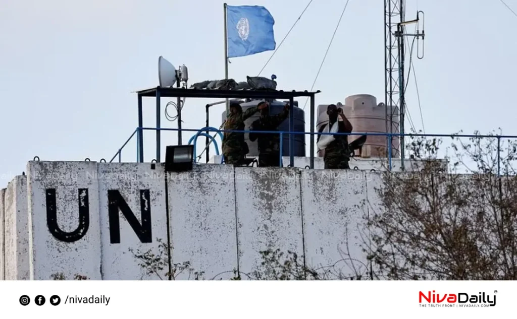 Israeli attack UN peacekeepers Lebanon