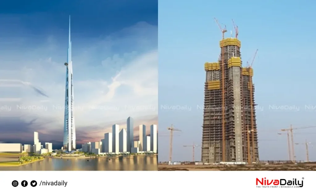 Jeddah Tower construction