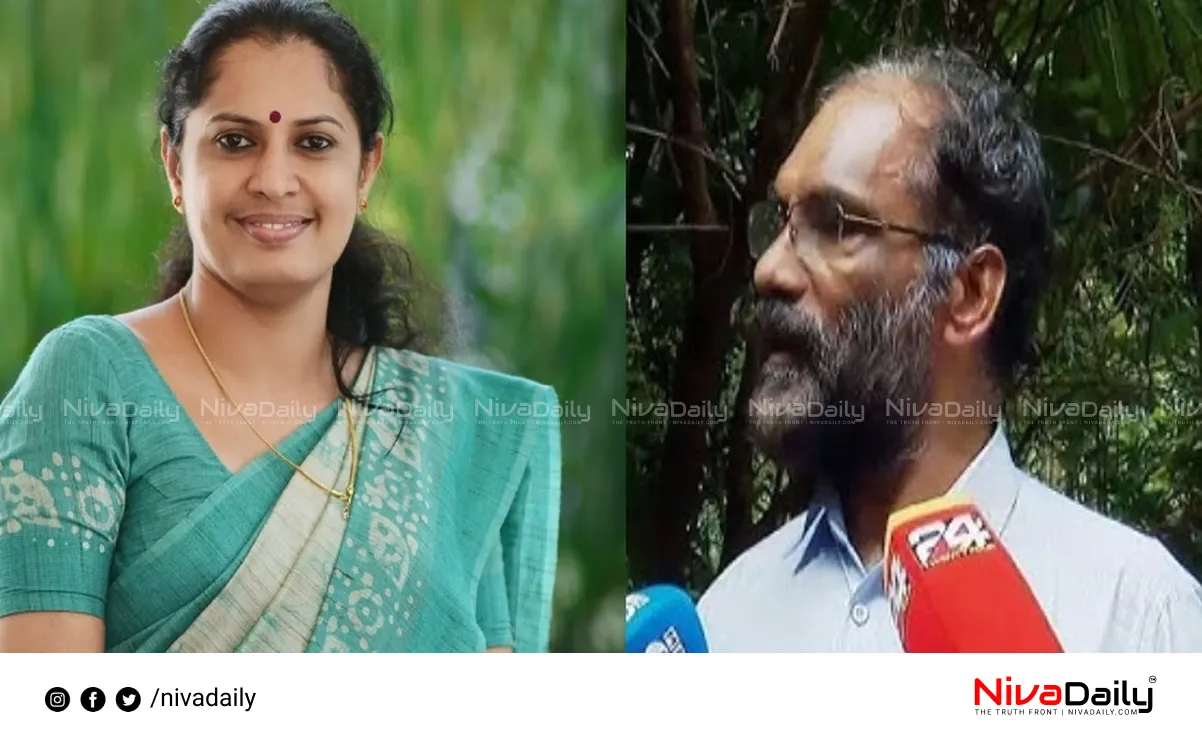 K Gangadharan PP Divya ADM death case