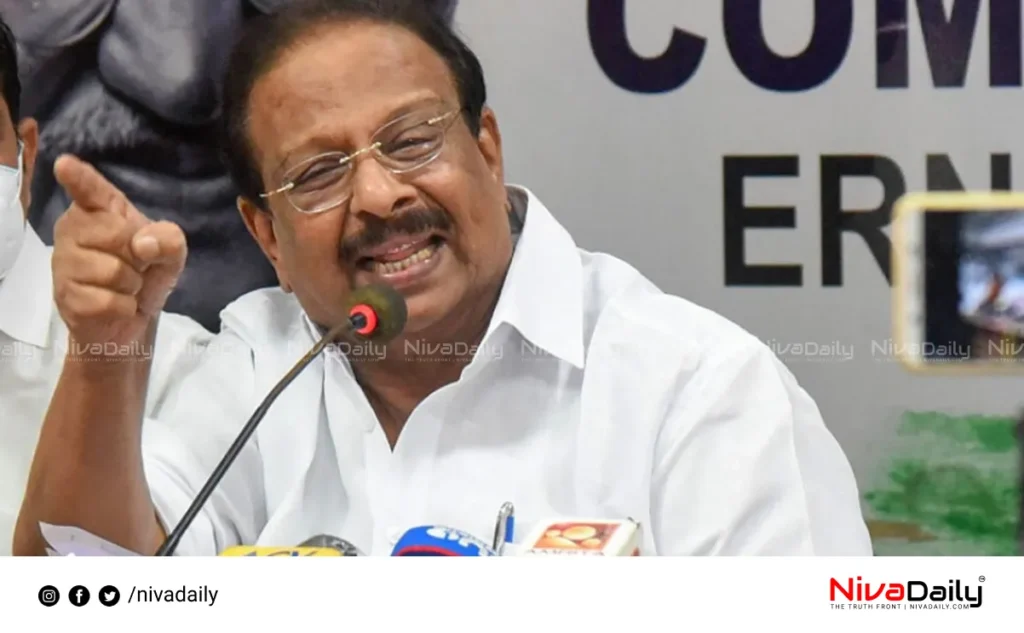 K Sudhakaran criticizes Pinarayi Vijayan