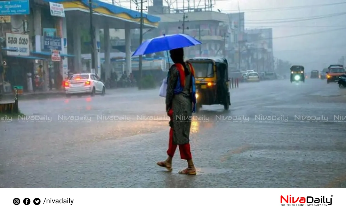 Kerala weather yellow alert