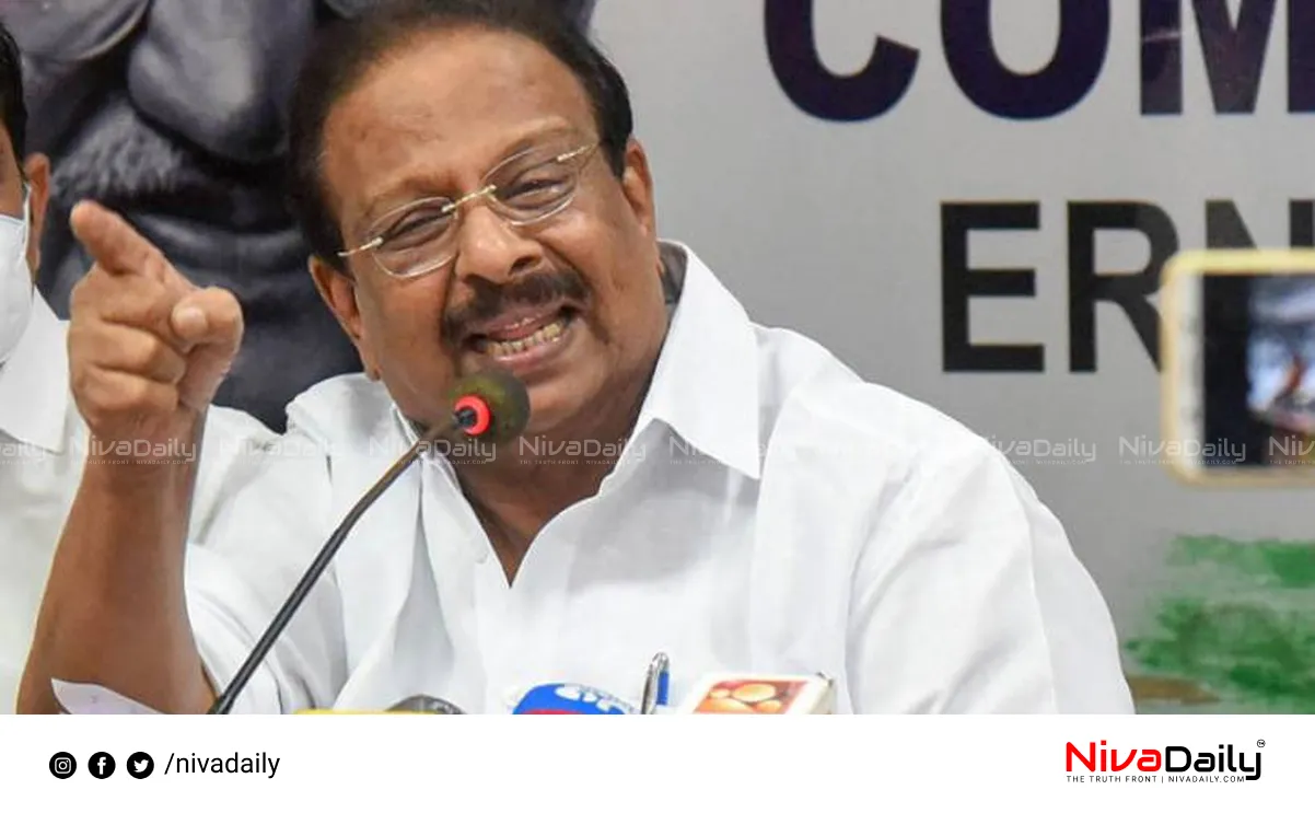 K Sudhakaran Congress opposition