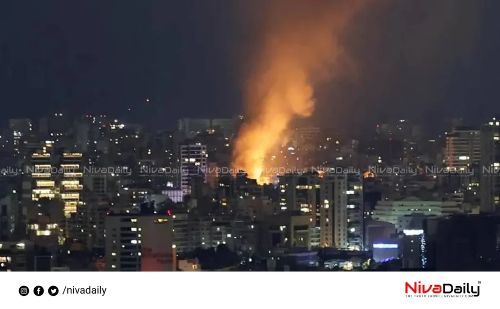 Israel attacks Beirut