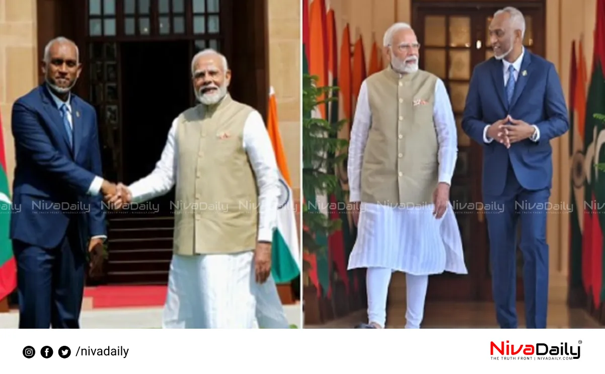 Maldives President India visit