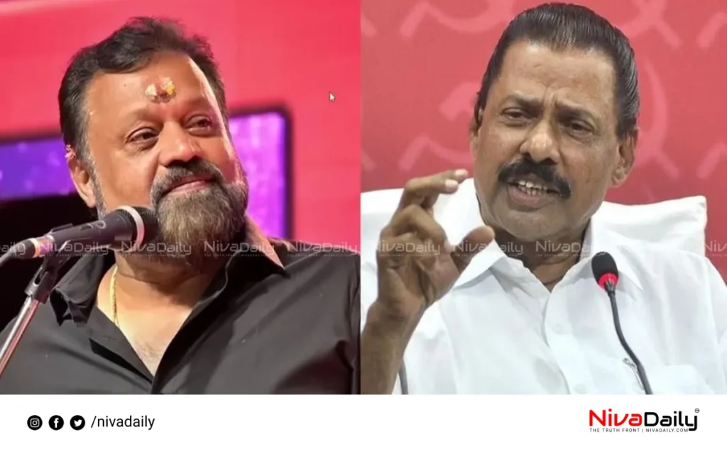 Suresh Gopi single father comment