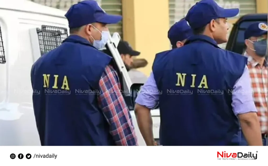 NIA raids terror links