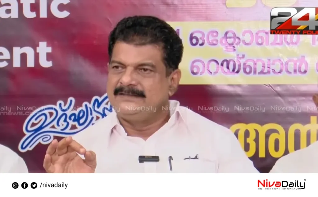 P V Anvar CPI corruption allegations