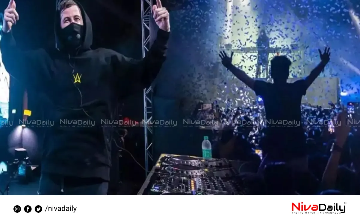 Alan Walker concert phone theft