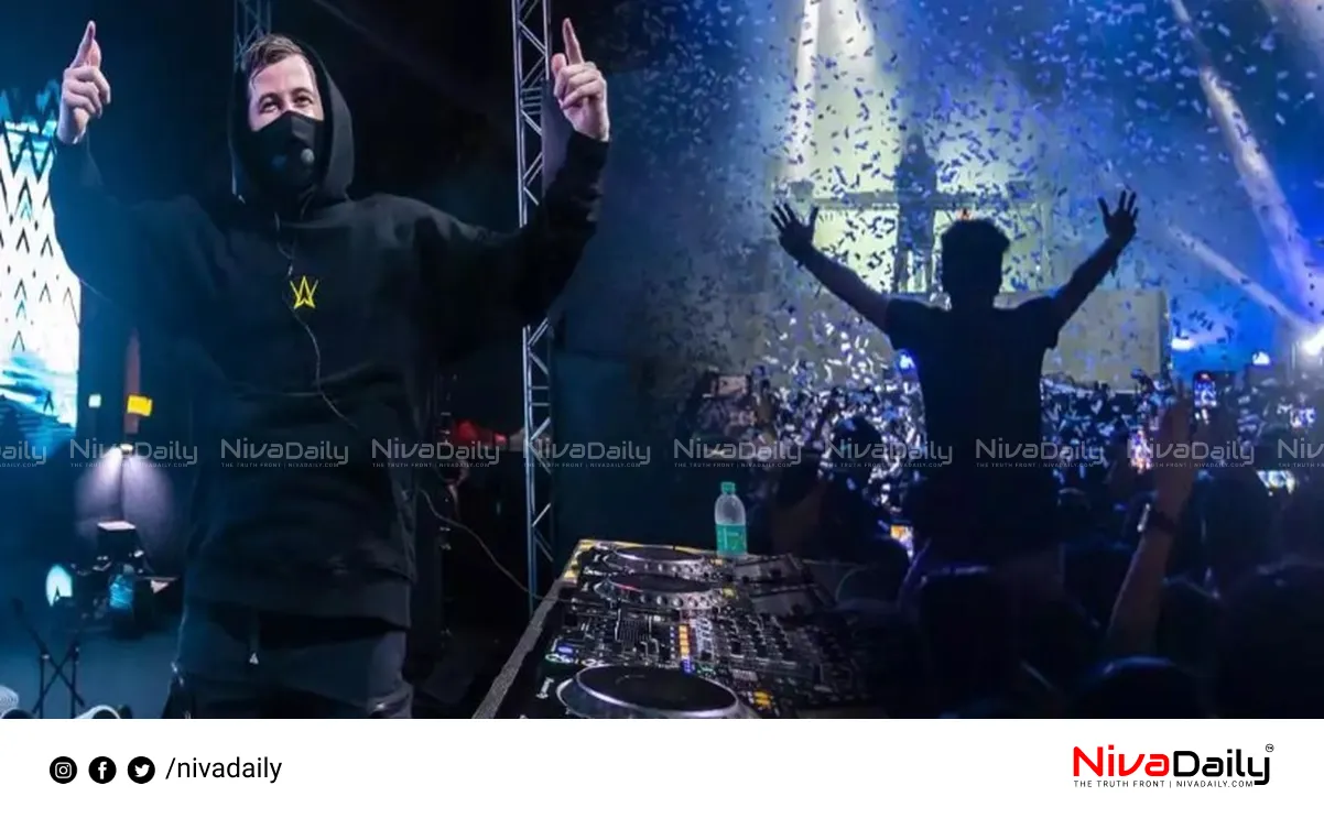 Alan Walker DJ show mobile theft