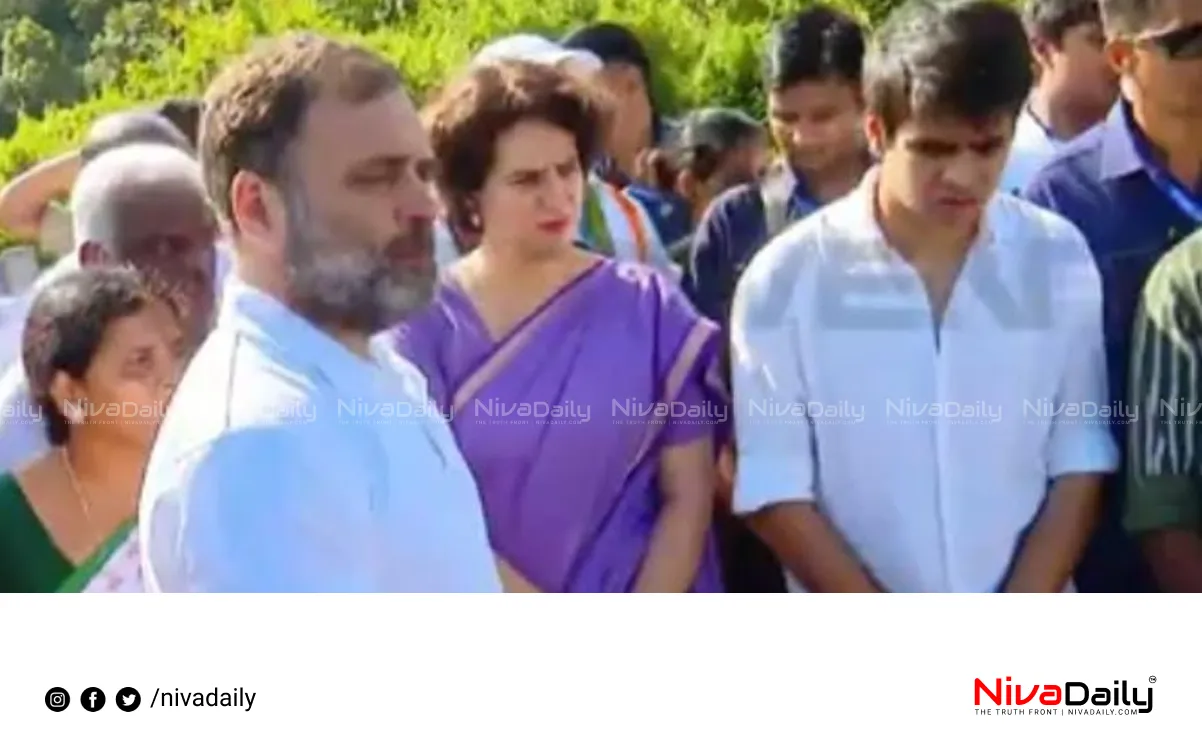 Priyanka Gandhi Wayanad visit