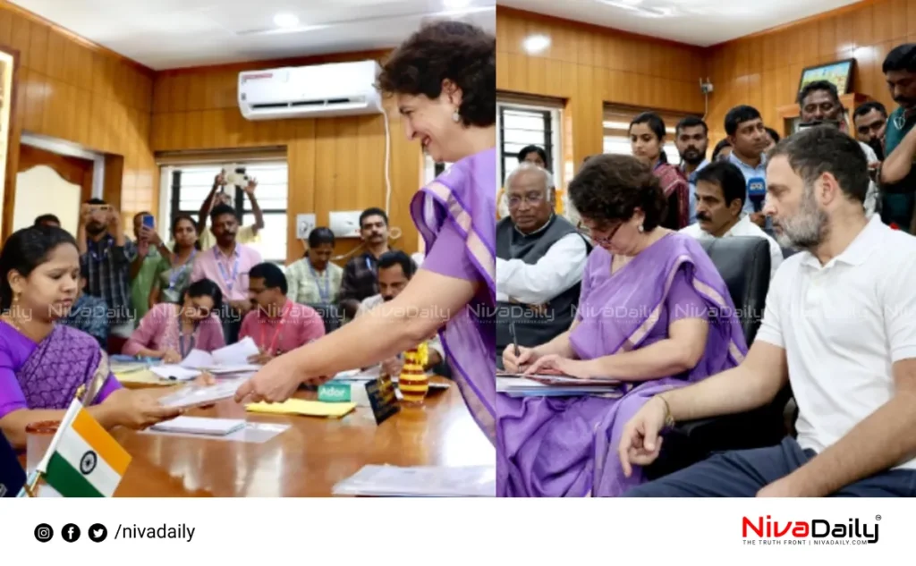 Priyanka Gandhi Wayanad nomination