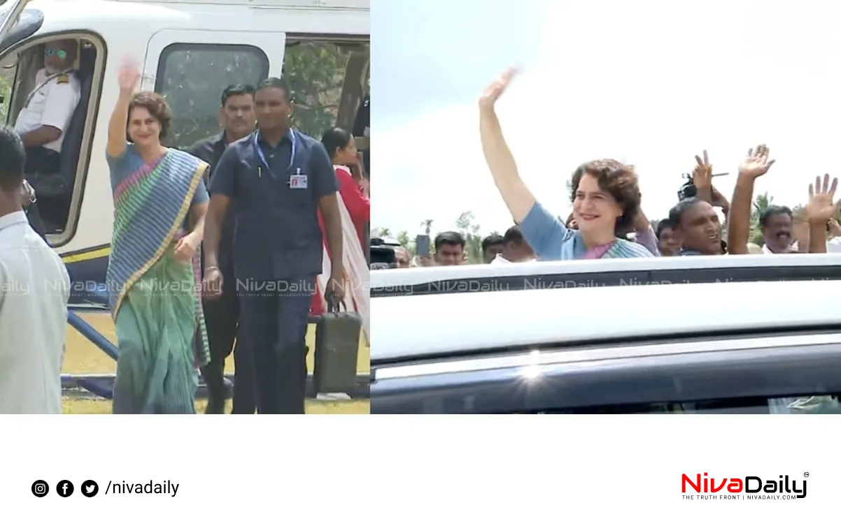 Priyanka Gandhi Wayanad campaign